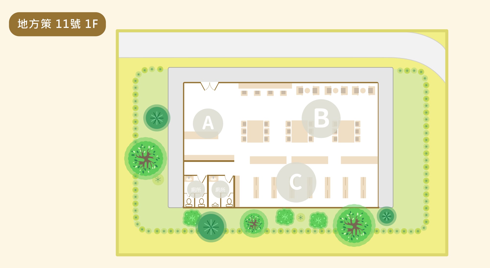 地方策平面地圖