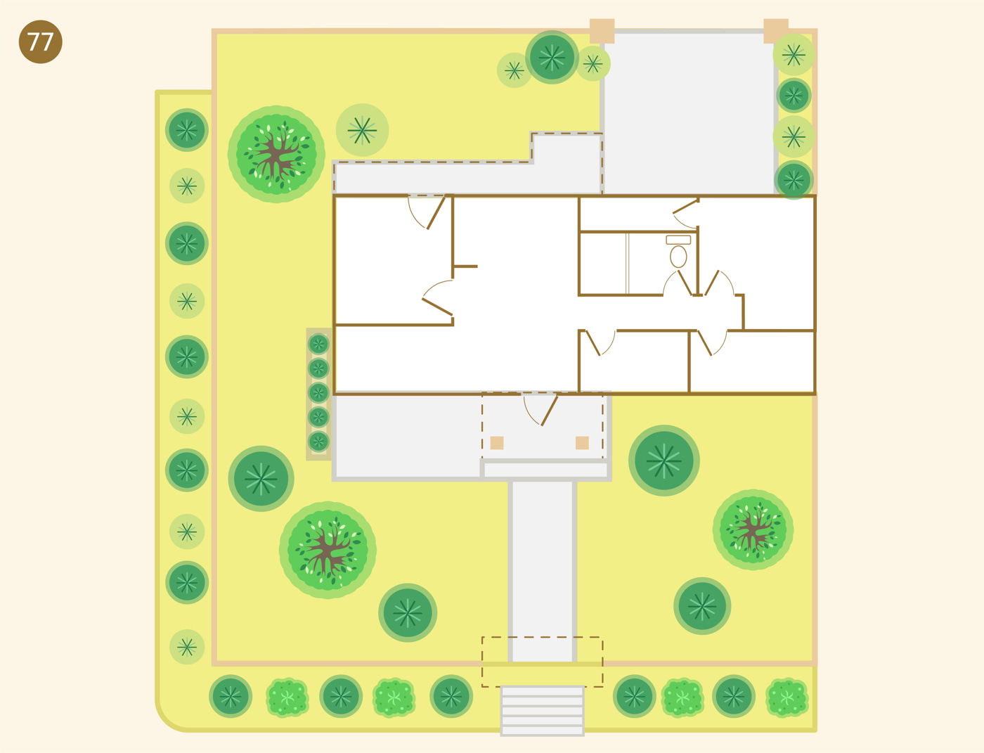 光華路 77 號平面地圖
