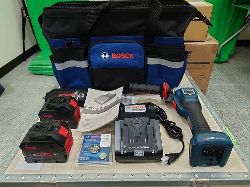 充電式砂輪機BITURBO