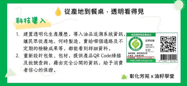 【科技加油讚】彰化芳苑x油籽學堂