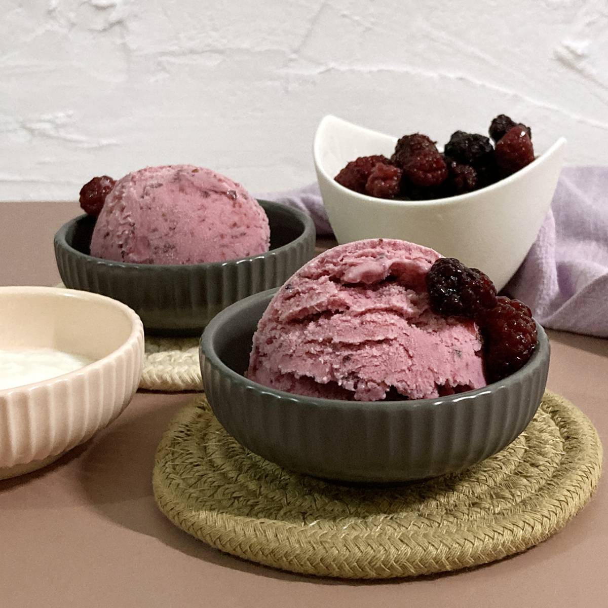 桑椹優格冰淇淋