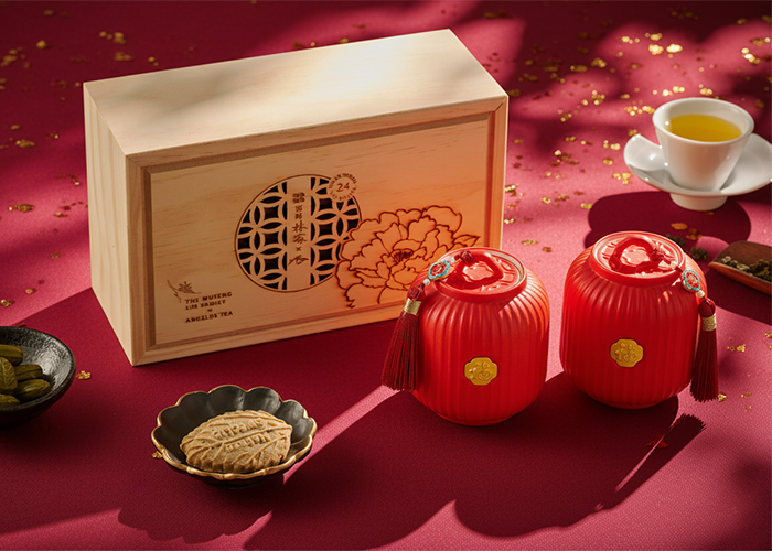 霧峰林家花窗木盒系列-福氣滿滿｜茶葉＋茶倉